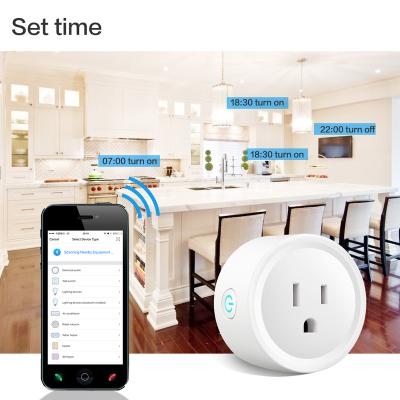 China Samrt Control Electric Appliances WiFi Wireless Remote Control Smart Socket / Smart Electric Switch Socket for sale