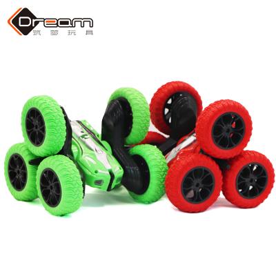 China 2.4G Popular Hot Selling High-speed Six-wheel 360-Degree Remote Control Children's Toy 2.4G RC Drifting Double-Sided Stunt Car for sale