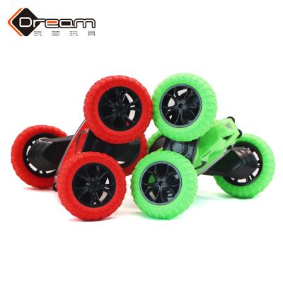 China 2.4G 2022 Hot Selling RC Stunt Car Toy 2.4GHz Remote Control Dual Sided Rotating Stunt Car For Kids for sale