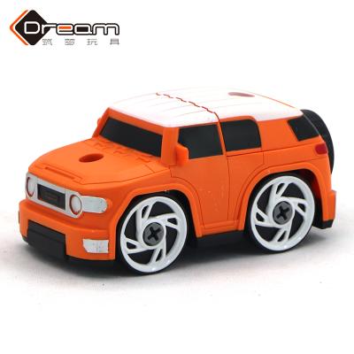 China Disassembly engineering disassembled car toy mini toy to assemble to let go plastic diy disassemble cars toys for kids for sale