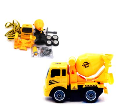 China Disassembly Engineering Car Toy OEM Good Quality DIY Dismantling Car Parts Set Truck Plastic Mix Building Toy for sale