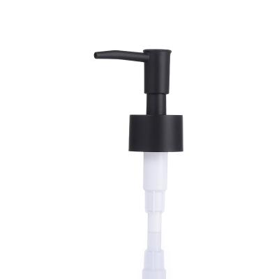 China Non Spill Style 28/410 New Black Color Liquid Lotion Dispenser Pump for sale