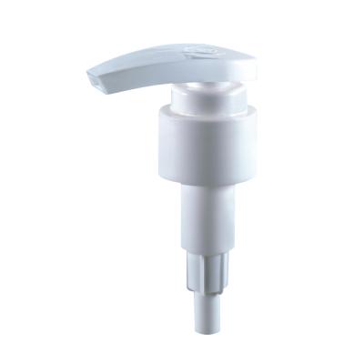 China Non Spill High Output Plastic PP 24mm 28mm Screw Dispenser Lotion Pump for sale