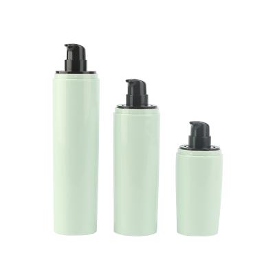 China Luxury BEAUTY PACKAGING Luxury Cosmetic Cream Lotion Bottle Plastic Airless Base Pump Bottle 30ml 50ml for sale