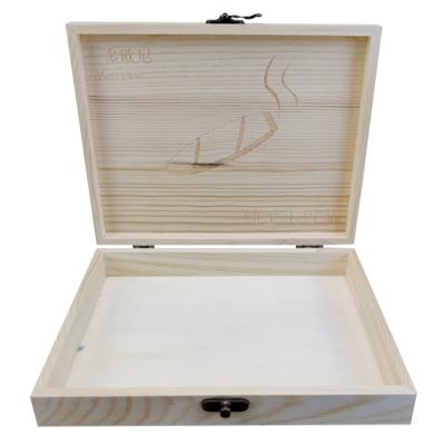 China Materials Manufacturer Repurposed Cigar Box Wooden Gift Box Custom Storage Box for sale