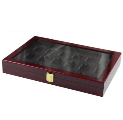 China Recycled Materials Factory Produces Lighter Gift Box Wooden Packaging Box With Skylight for sale