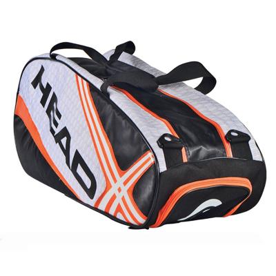 China Fashoion Original Tennis Bag 6 Tennis Rackets Men Padel Tennis Backpack Djokovic HEAD Racket Backpack With Shoes Compartment for sale