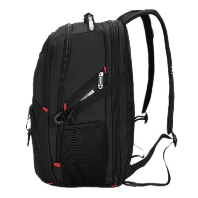 China With USB Best Quality classic large capacity male bag fashion travel usb charging waterproof 17 inch laptop backpack men for 15.6 laptop for sale