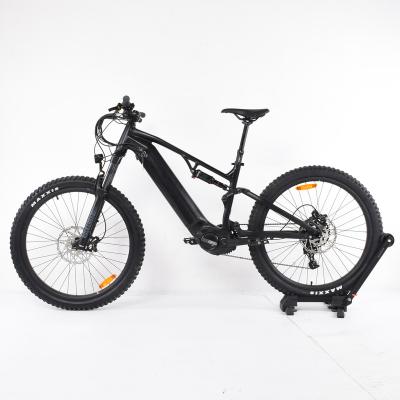 China 48v battery electric bicycle aluminum alloy 500W /full suspension mid drive mountain electric bike for sale ebike/buy from China for sale