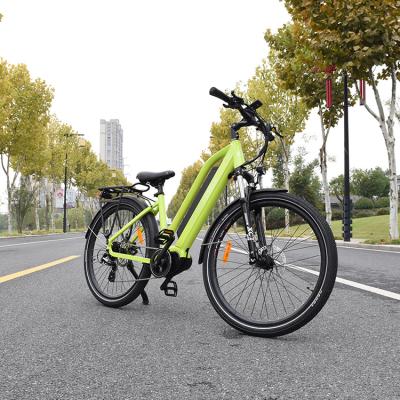 China Factory Price Aluminum Alloy Frame Mid Drive Motor 36v 350w Bikes Electric City for sale