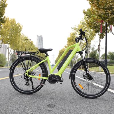 China New aluminum alloy style LCD display 48V17.5 SAMSUNG lithium battery 27.5 inch city electric bike for sale