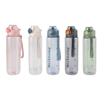 China 2022 New Design 1000ml Sustainable Lid Water Bottle Eco Friendly Plastic Water Bottle Sports for sale