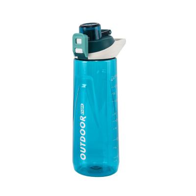 China High Quality Portable Outdoor Sports Viable Fitness 850ml Plastic Shaker Sport Water Bottle for sale