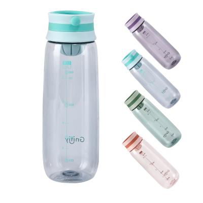 China 2022 new promotion portable transparent PC 600ml pp sport water bottle custom viable for sale