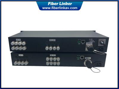 China Multiple 12G-SDI Fiber Converter over SMPTE 3K.93C Connector for sale