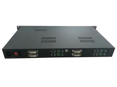 China DVI Fiber Extender(4 channels DVI over single fiber) for sale