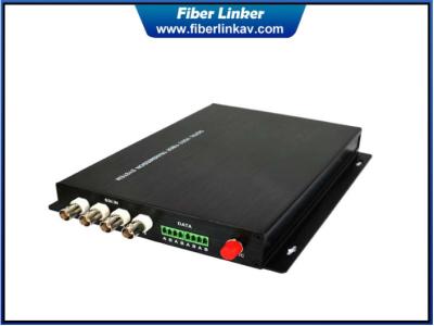 China 4-ch broadcast HD-SDI Fiber Optic Extender for sale