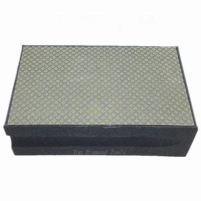 China Hot Selling High Efficiency Resin Flexible Bond Diamond Sanding Pads for sale