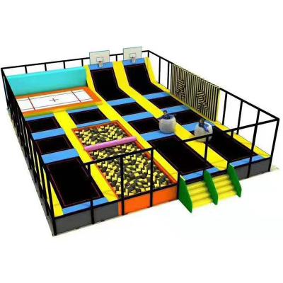 China Diversity of materials diversity of Chinese materials chatter with super large trampoline park amusement park Toy Trampoline Wenzhou Manufacturers for sale