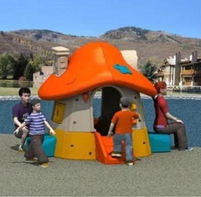 China Environmental protection plastic plastic children's plastic play house, children's outdoor toy house, mushroom house. for sale