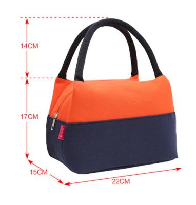 China Food Lunch Picnic Drinks Factory Wholesale Price Eco-Friendly Tote Lunch Bags Girls School Pink Purple Bag With Lunch Bag for sale