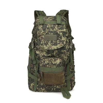 China 60L Camouflage Series Waterproof Army Camouflage Backpack Military Tactical Mountaineering Camping Army Sports Outdoor Touring Backpack Bag for sale