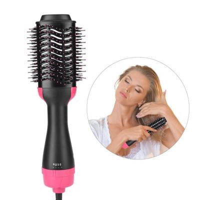 China Lonic Dropshipping One Step Electric Ionic 3 In 1 Rotating Hair Dryer And Volumizer Hot Airbrush for sale