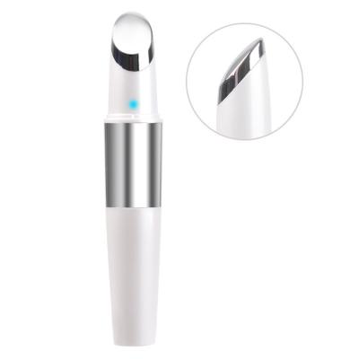 China Pen Hot Compress Eye Massager Lonic Rechargeable Magic Wand Beauty Eye Lift Eye Beauty Device for sale