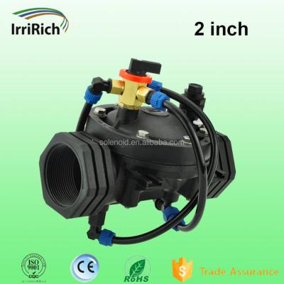 China General Electric Control Valve 2 Inch 24VAC Solenoid Water Irrigation Valve Agricultural System for sale