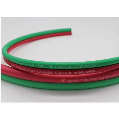 China EPDM 3 / 16 Inch R Grade Twin Welding Hose / Rubber 300 psi hose for sale