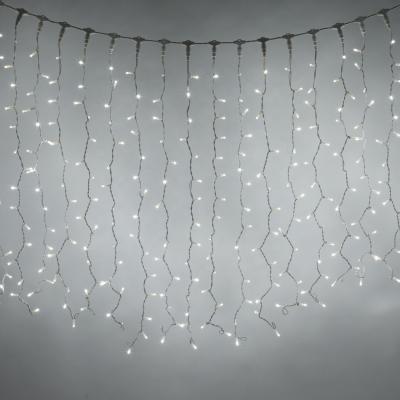 China ROAD wedding decor led star curtain diwali lighting led light stage string curtain for sale