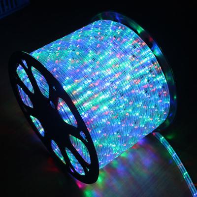 China Decoration Zhongshan PVC Led Rope Light RGB Rope Light For Christmas Wedding Party Decoration for sale