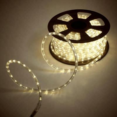 China Hot selling decorative lighting flexible rope lights11mm led ultra thin neon flex rope light for sale