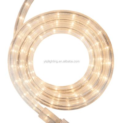 China LED Decorative Lighting Lamp With Circular Rainbow Tube 220V Outdoor Waterproof Warm White Light for sale