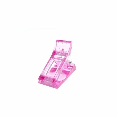 China Durable Nail Art Tool Quick Building Nail Tips Clip for Nail Crystal Extension Glue Shaping Clips for sale