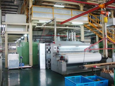 China PP Single Die Spunbonded Nonwoven Fabric Processing Machinery 1600mm 2400mm 3200mm for sale