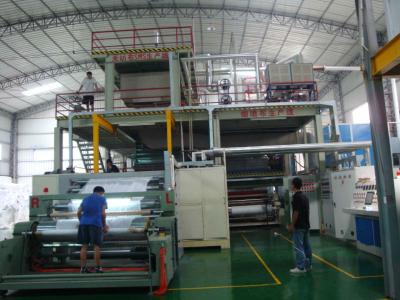 China High Speed 10 - 300m / Min PP / PET Non Woven Fabric Production Line S SS SMS for sale