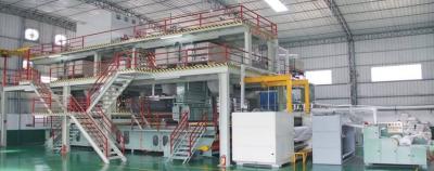 China SMS Polypropylene Non Woven Fabric Making Machine with high working efficiency for sale