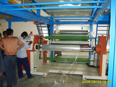 China Bopp Adhesive Tape Coating Machine Full automatic unwinding and rewinding for sale