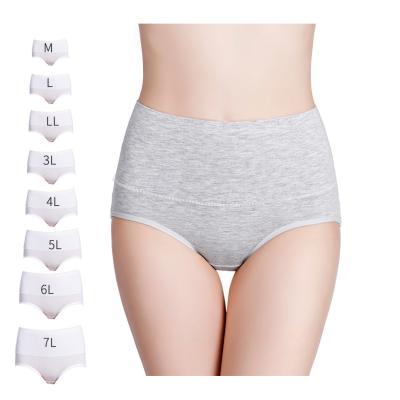 China Breathable Tight Control Waist Panties Stretch Women High Plus Size Underwear for sale