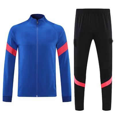 China Breathable Customize Logo Club Team Mens Soccer Tracksuit for sale