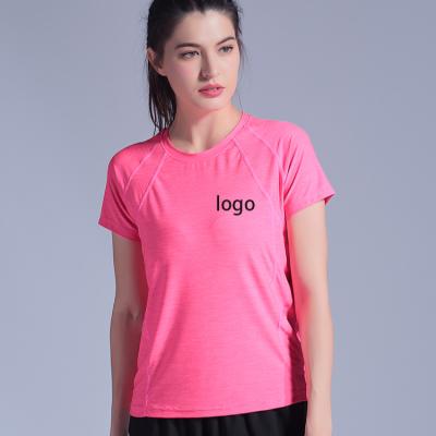 China Custom Breathable Breathable Logo Fabric Sports And Entertainment Cheap Yoga Shirts for sale