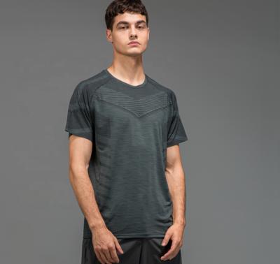 China Breathable Running T-Shirt Men Gym Running Shirt Wholesale T Shirt T Shirt For Men for sale