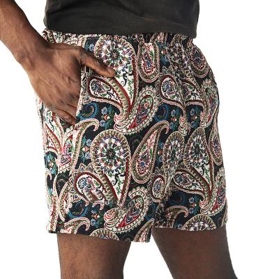 China Popular Summer Woven Paisley Style High Quality Anti-wrinkle Anti-Wrinkle Shorts Custom Bandana Tapestry Men's Shorts for sale