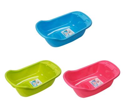 China Small single plastic bath basin for children for sale