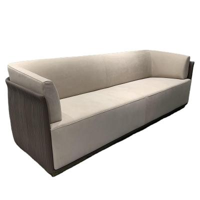 China Other Hot Discount Modern Design Living Room Furniture Factory Sales Sectional Stainless Steel Frame Sofa Set Modern Couch Wholesale for sale