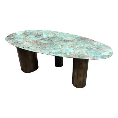 China High Quality Custom Wholesale Dining Table Stainless Steel Modern Minimalist Cheap Dining Tables For Sale for sale