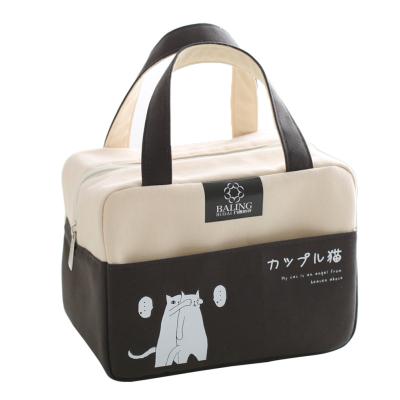 China Fashion All-match Ice Cream Insulation Box Single Waterproof Bag Waterproof Lunch Bag Handle Breakfast Carry Bag for sale