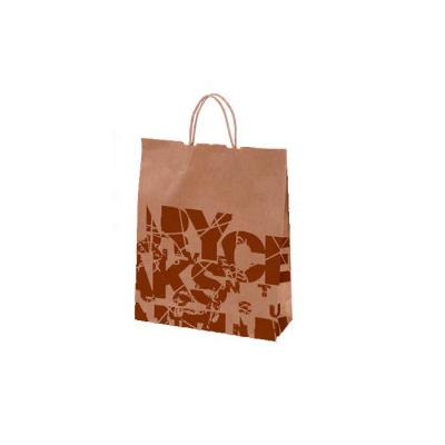 China Recyclable Wholesale Food Bags McDonalds Paper Bag Brown Kraft Paper Bag With Your Own Logo for sale