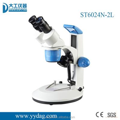 China Super Eductaion/Latoratory/Industrial 20X-40X Widefield Inspection Stereo Microscope With Top &Bottom Lights for sale